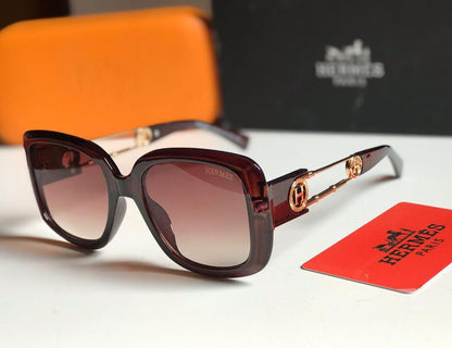 Hermès Signature Link Cat-Eye Sunglasses
