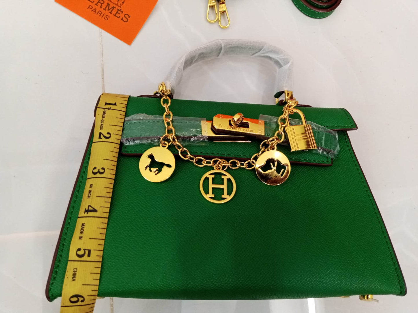 Hermès Mini Kelly Style Top Handle Bag