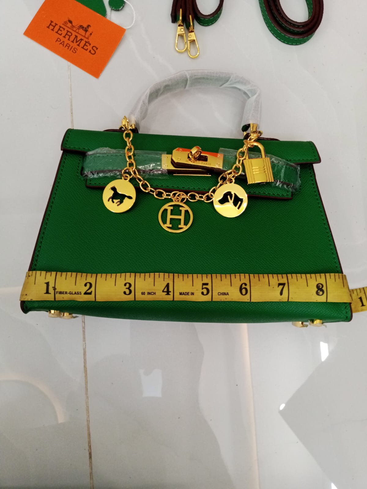 Hermès Mini Kelly Style Top Handle Bag