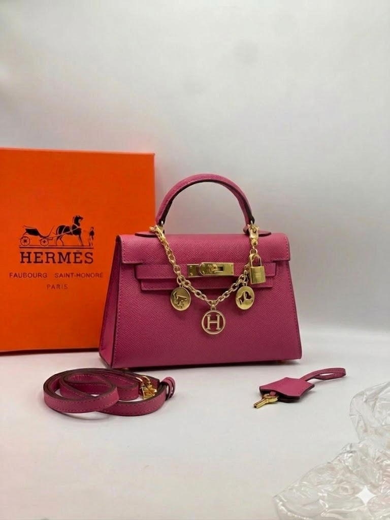 Hermès Mini Kelly Style Top Handle Bag