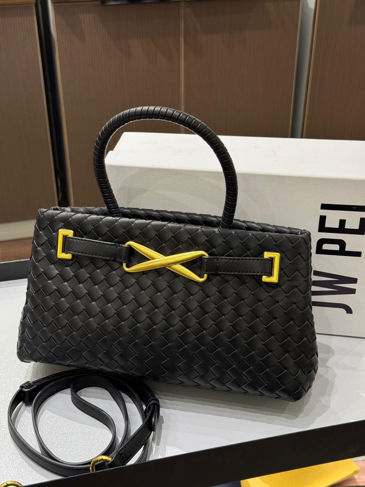 JW PEI Elora Woven Tote Bag