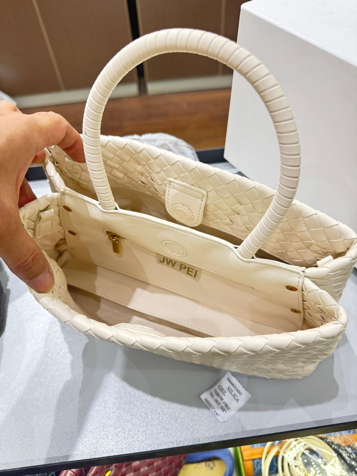 JW PEI Elora Woven Tote Bag
