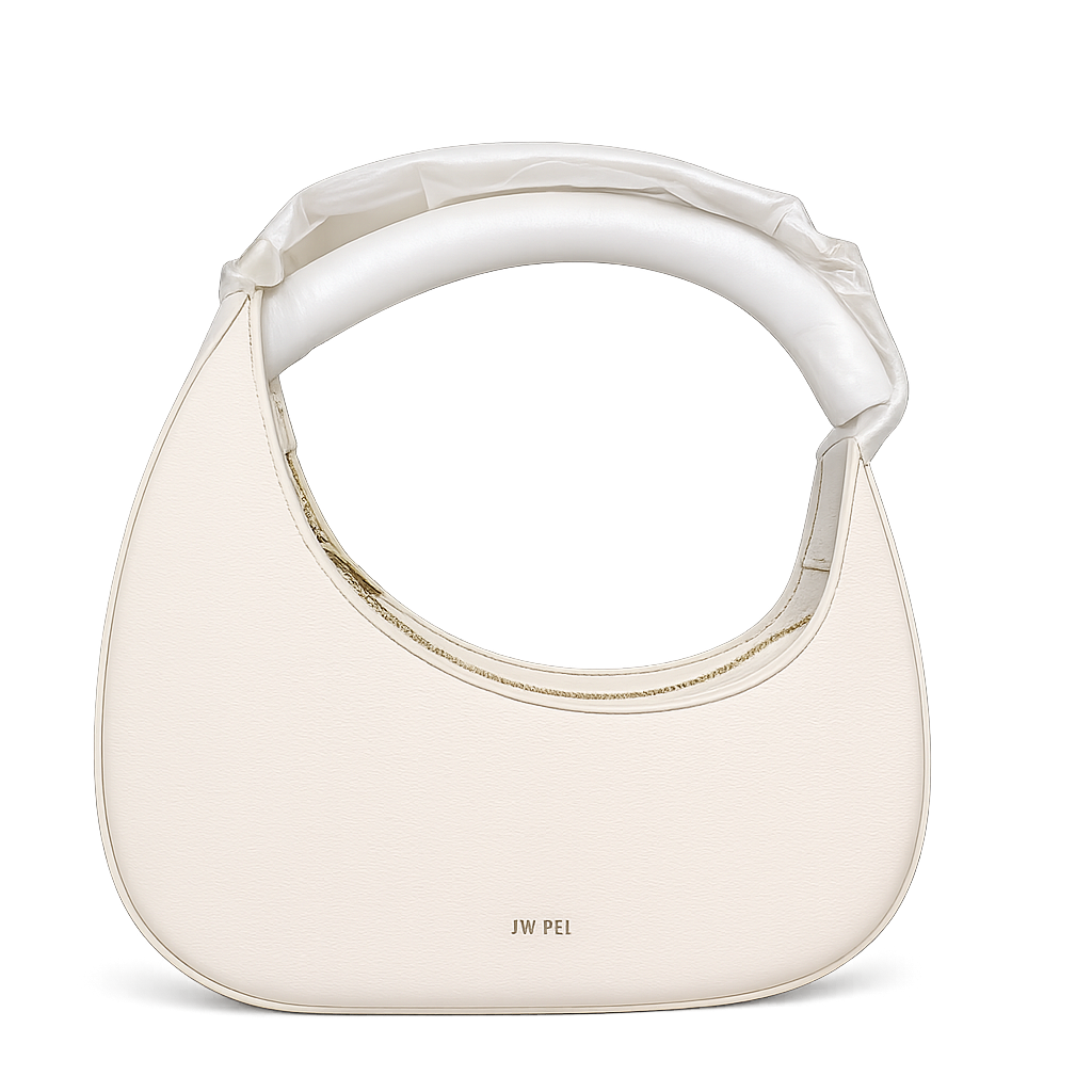 JW PEI Woven Crescent Shoulder Bag