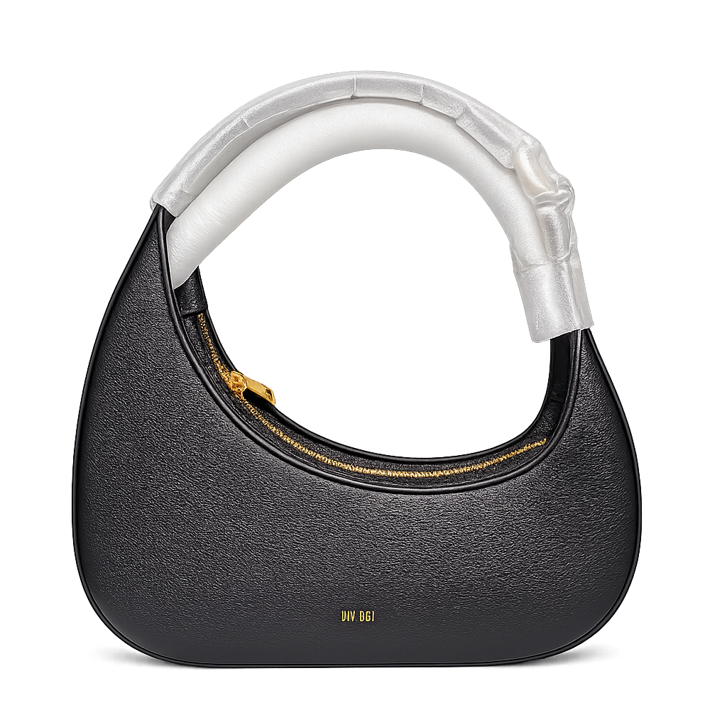 JW PEI Woven Crescent Shoulder Bag