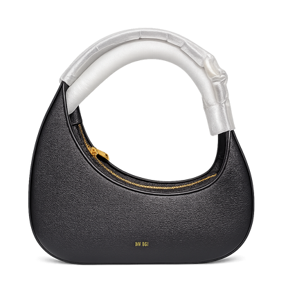 JW PEI Woven Crescent Shoulder Bag