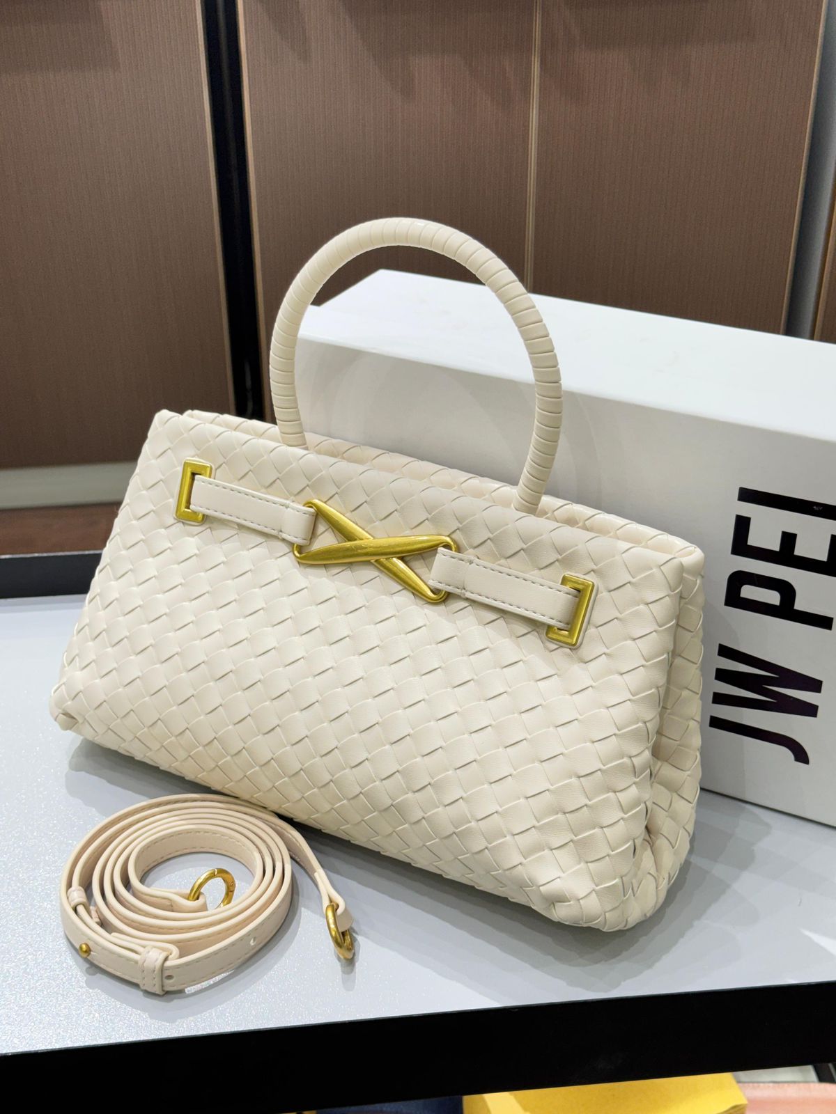 JW PEI Elora Woven Tote Bag