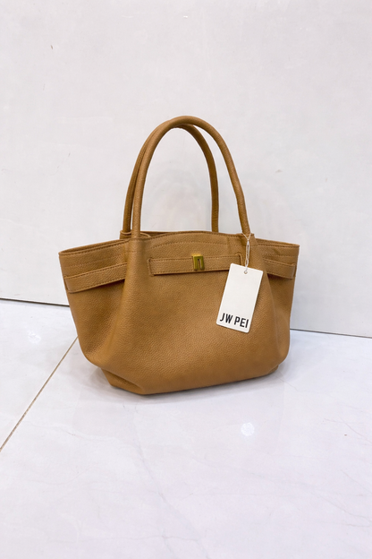 JW PEI Soft Leather Top Handle Shoulder Bag