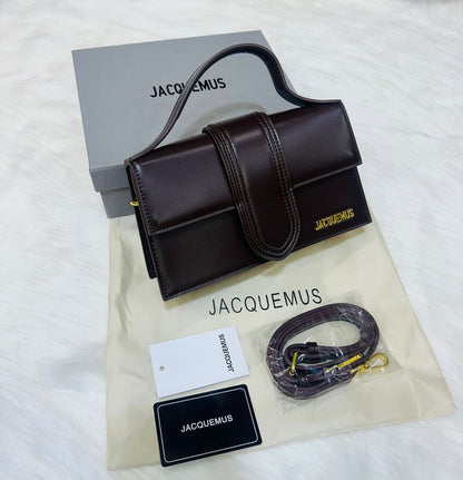 Jacquemus Style Structured Mini Top Handle Bag