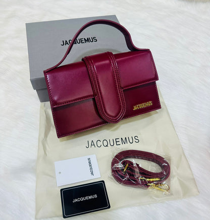 Jacquemus Style Structured Mini Top Handle Bag
