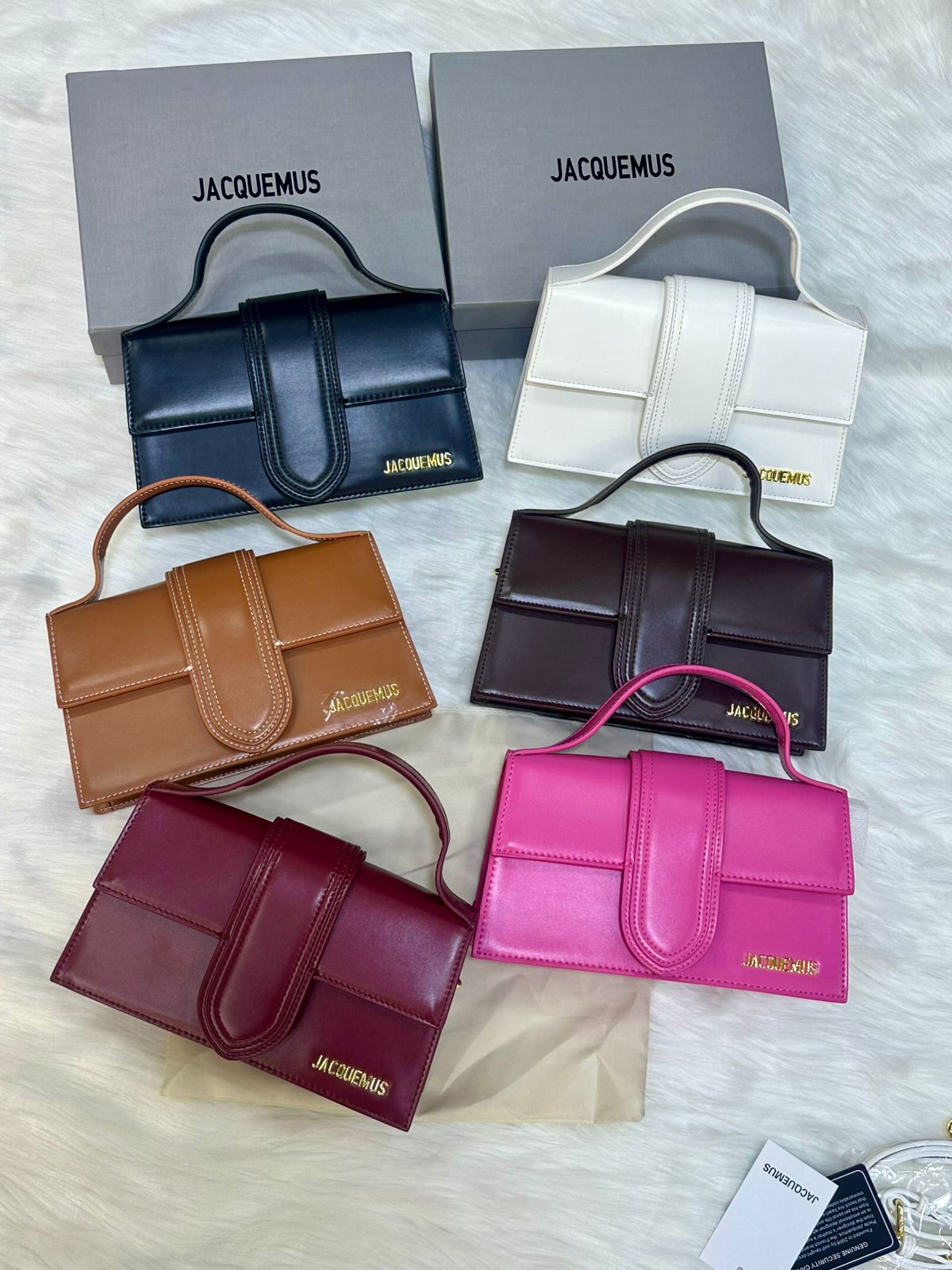 Jacquemus Style Structured Mini Top Handle Bag