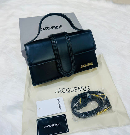 Jacquemus Style Structured Mini Top Handle Bag