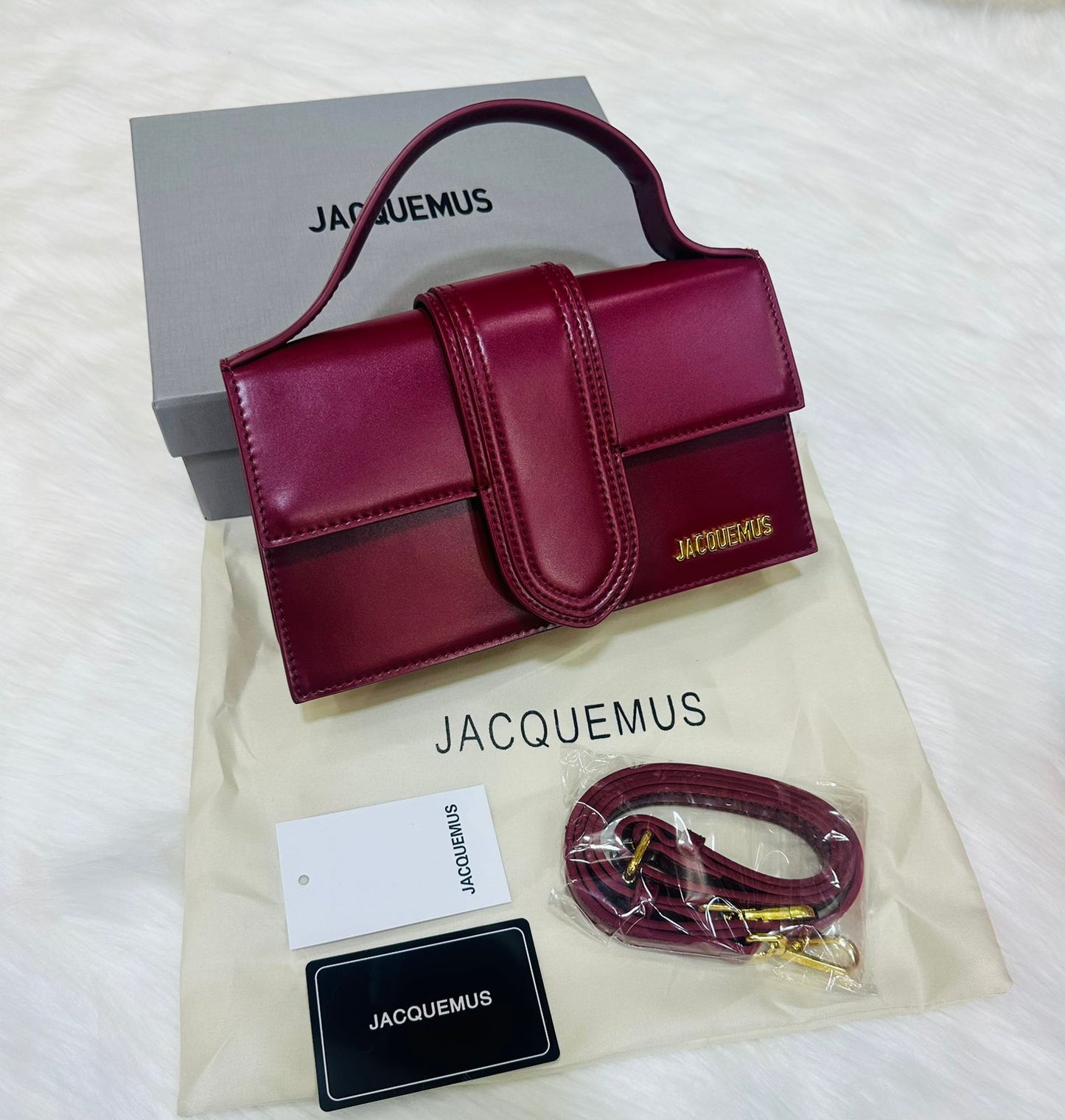 Jacquemus Style Structured Mini Top Handle Bag