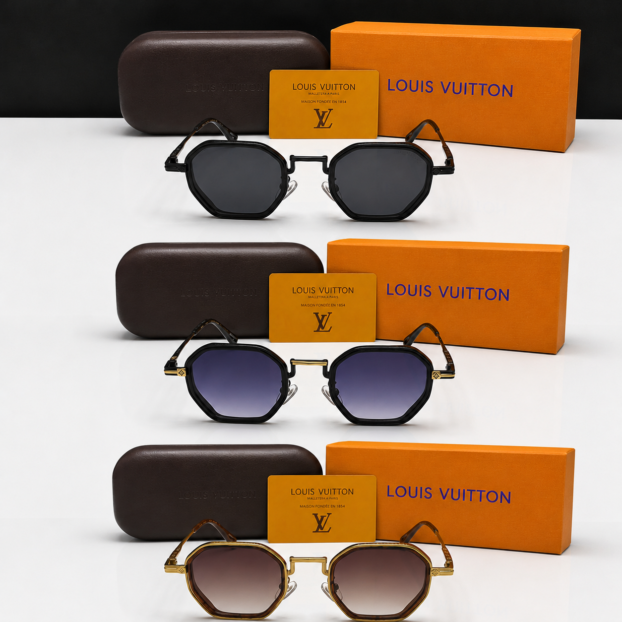 Louis Vuitton Octagon Prestige Sunglasses