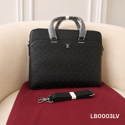 Louis Vuitton Monogram Shadow Executive Laptop Briefcase