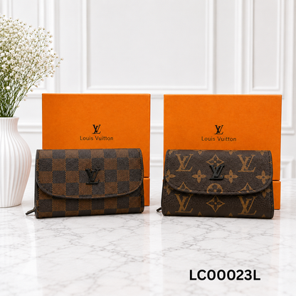 Louis Vuitton Monogram Flap Wallet Style