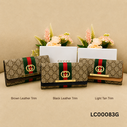 Gucci Ophidia GG Supreme Continental Wallet