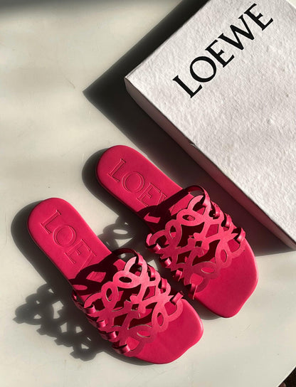 LOEWE Anagram Slide Sandals