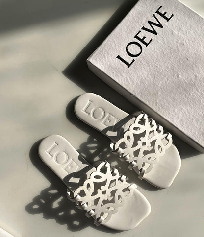 LOEWE Anagram Slide Sandals