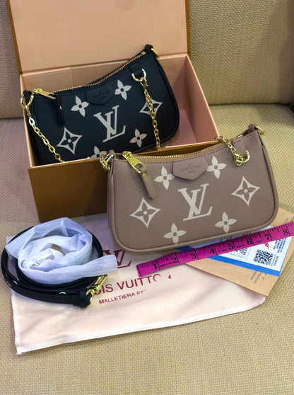 Louis Vuitton Mini Pochette Accessoires with Chain Strap