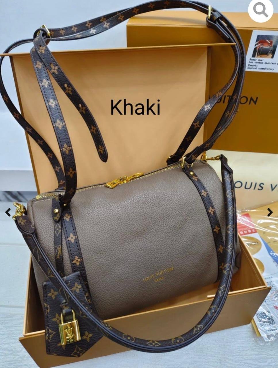Louis Vuitton CarryAll PM–Style Leather Shoulder Bag