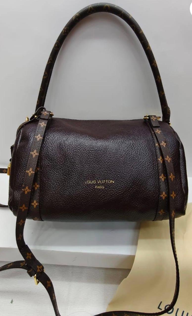 Louis Vuitton CarryAll PM–Style Leather Shoulder Bag