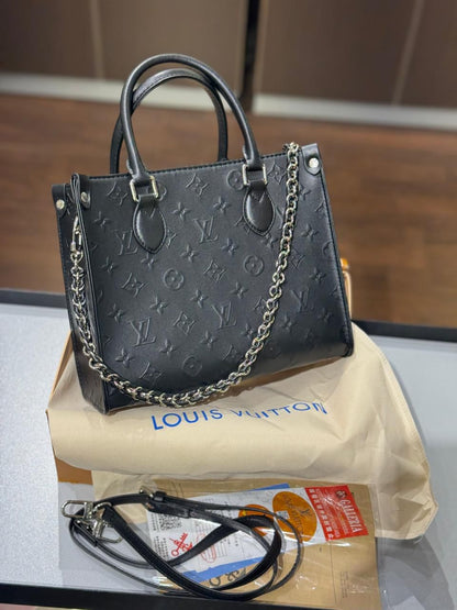 Lo-uis Vuitton Onthego PM Monogram Empreinte Handbag
