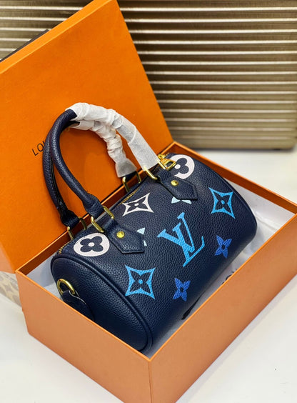 Louis Vuitton Speedy Nano – Monogram Empreinte Bicolor