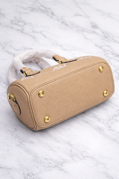 Louis Vuitton Speedy Nano – Monogram Empreinte Bicolor