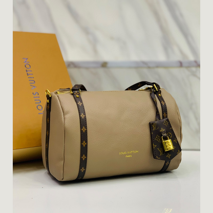 Louis Vuitton Monogram Strap Barrel Handbag Style