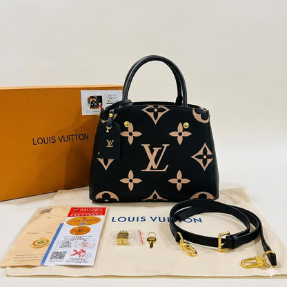 Louis Vuitton Montaigne BB Bag (Monogram Empreinte Leather)