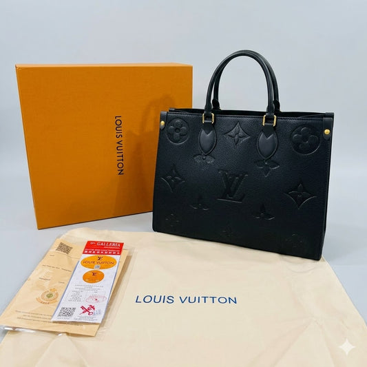Louis Vuitton Onthego MM Monogram Empreinte Leather