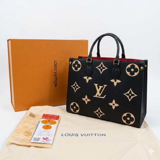 Louis Vuitton Onthego MM Monogram Empreinte Leather