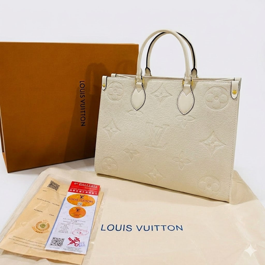 Louis Vuitton Onthego MM Monogram Empreinte Leather