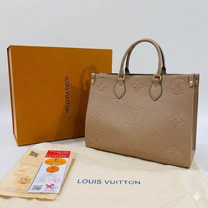 Louis Vuitton Onthego MM Monogram Empreinte Leather