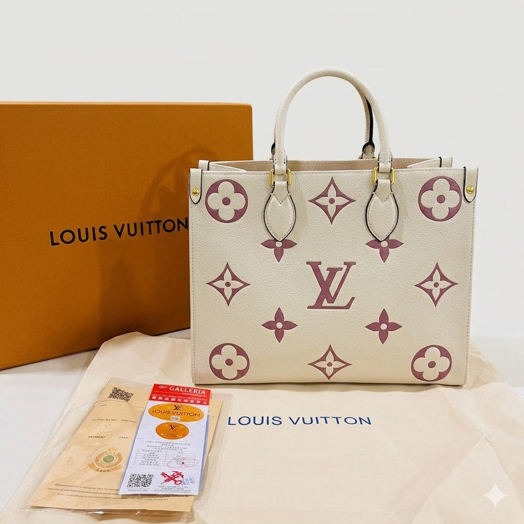 Louis Vuitton Onthego MM Monogram Empreinte Leather
