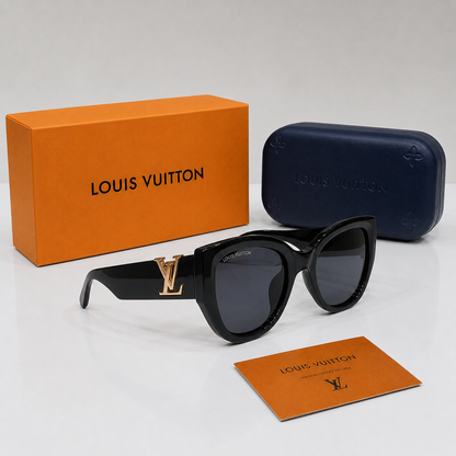 Louis Vuitton LV Signature Oversized Cat-Eye Sunglasses