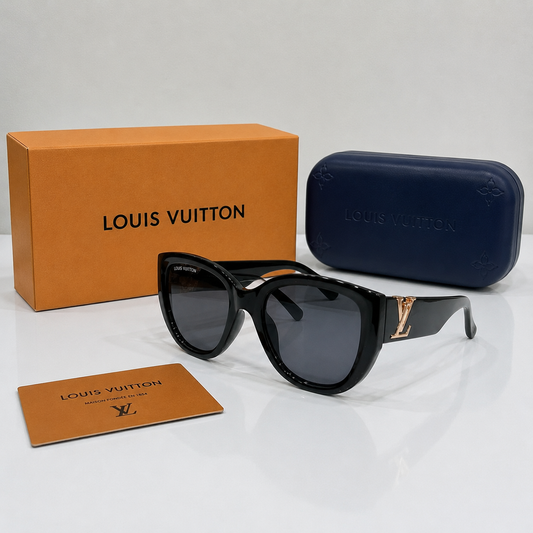 Louis Vuitton LV Signature Oversized Cat-Eye Sunglasses
