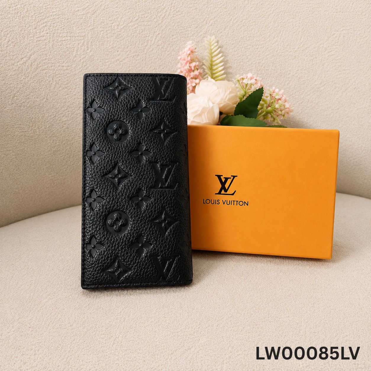 Louis Vuitton Monogram Empreinte Long Wallet – Black