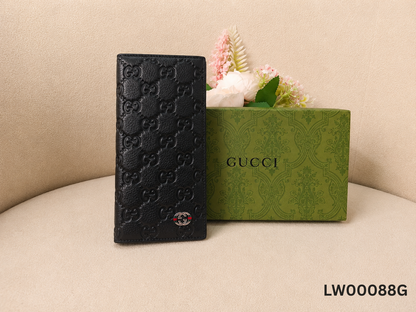 Gucci GG Embossed Long Wallet – Black