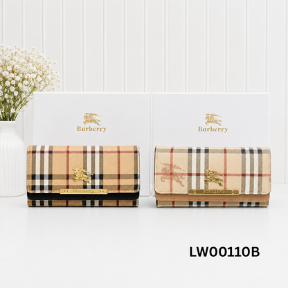 Burberry Vintage Check Continental Long Wallet