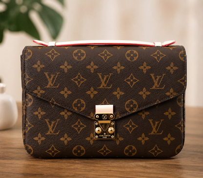 Lo-uis Vuitton Pochette Metis Monogram Canvas