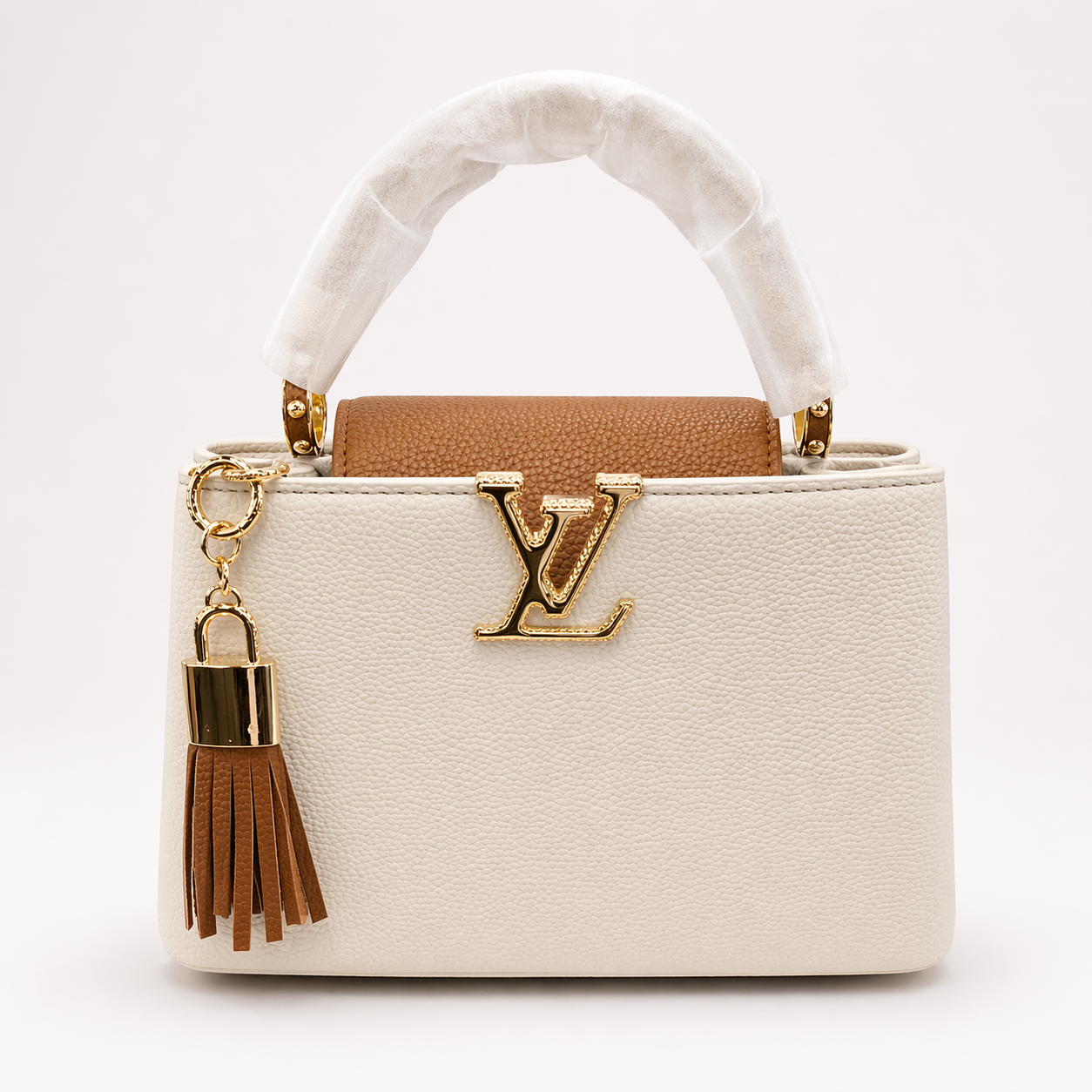 Lo-uis Vuitton Capucines BB Bag - Official Model