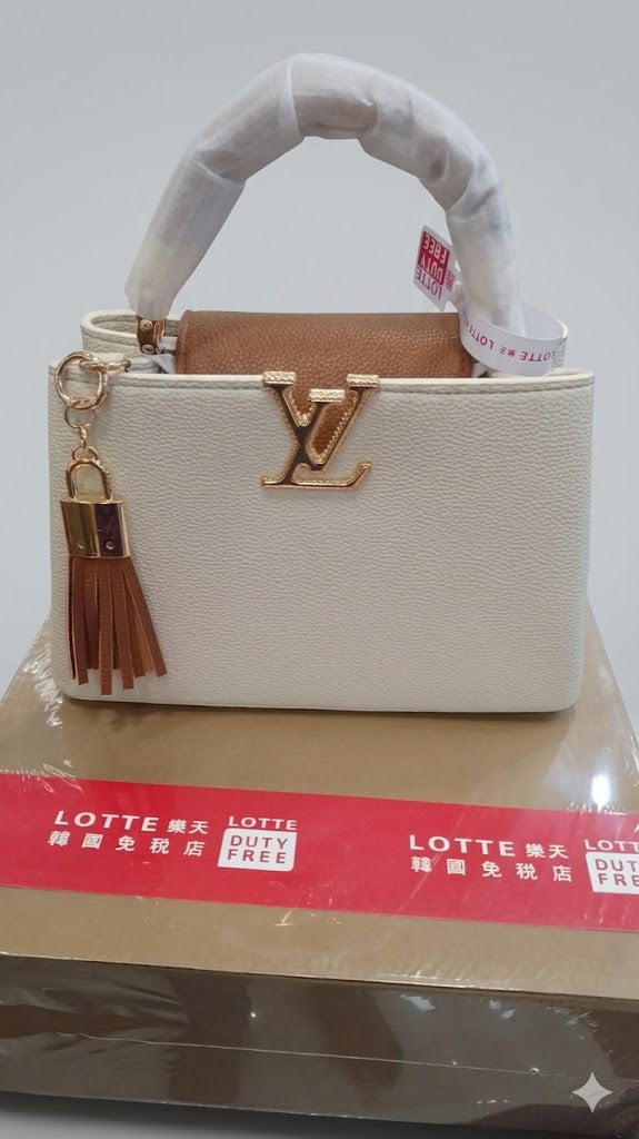 Lo-uis Vuitton Capucines BB Bag - Official Model