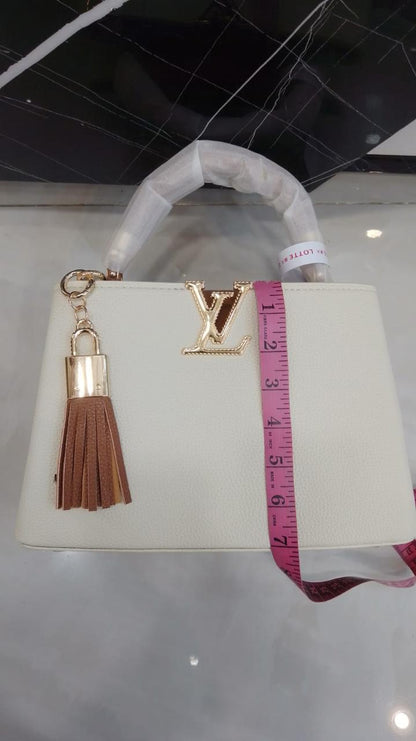 Lo-uis Vuitton Capucines BB Bag - Official Model
