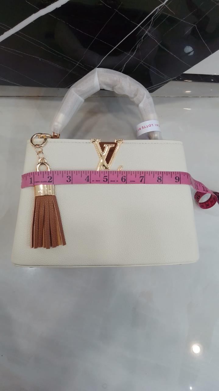 Lo-uis Vuitton Capucines BB Bag - Official Model