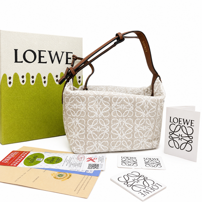 Loewe Anagram Jacquard Small Shoulder Bag