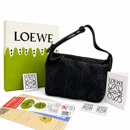 Loewe Anagram Jacquard Small Shoulder Bag