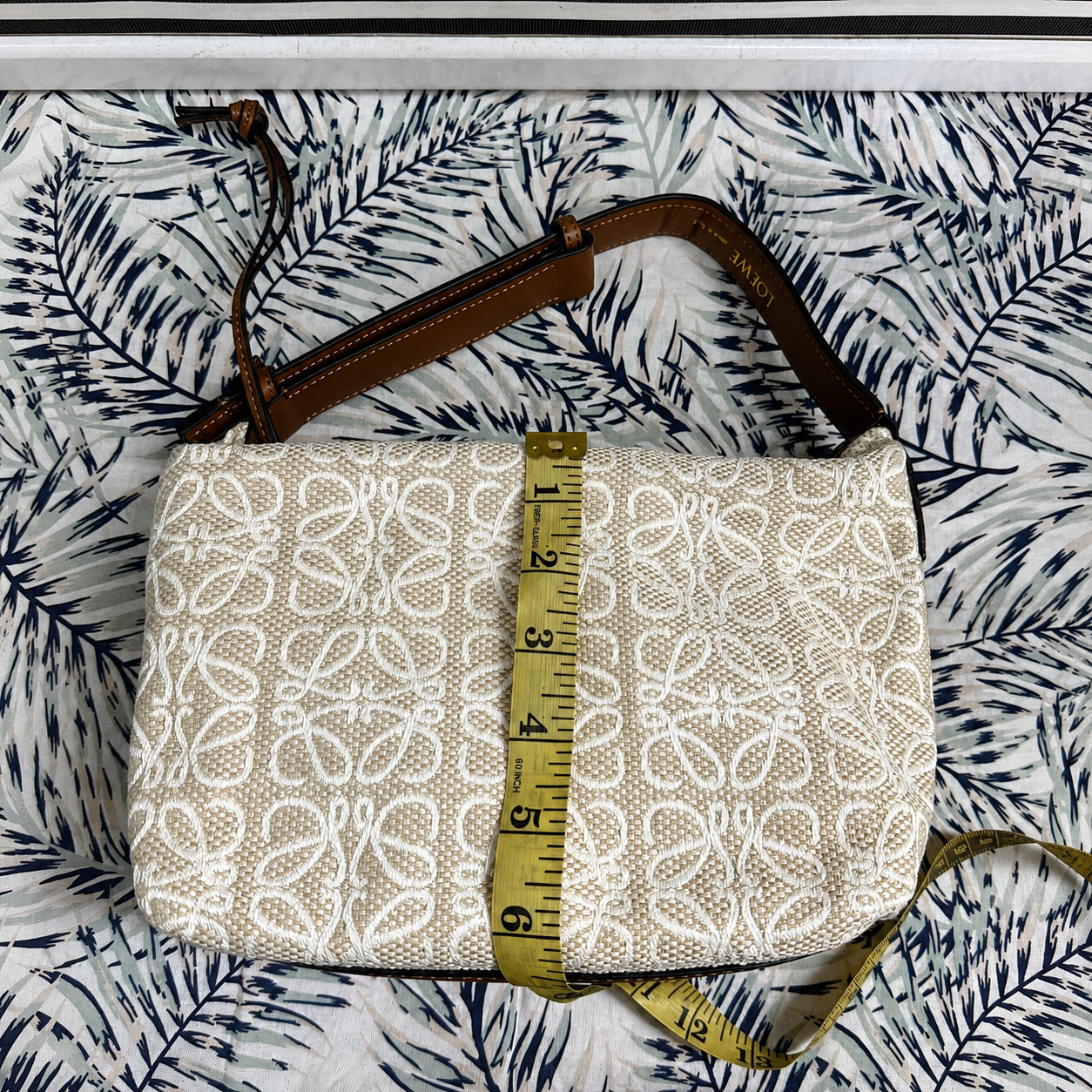 Loewe Anagram Jacquard Small Shoulder Bag