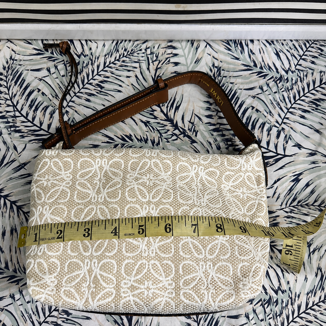 Loewe Anagram Jacquard Small Shoulder Bag