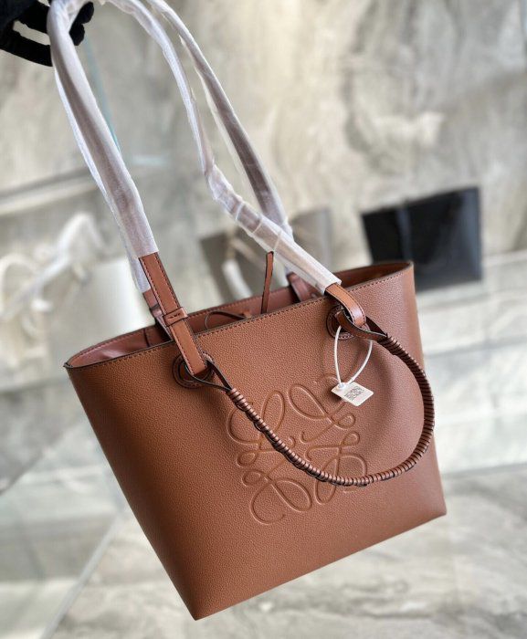 Loewe Anagram Small Leather Tote Bag